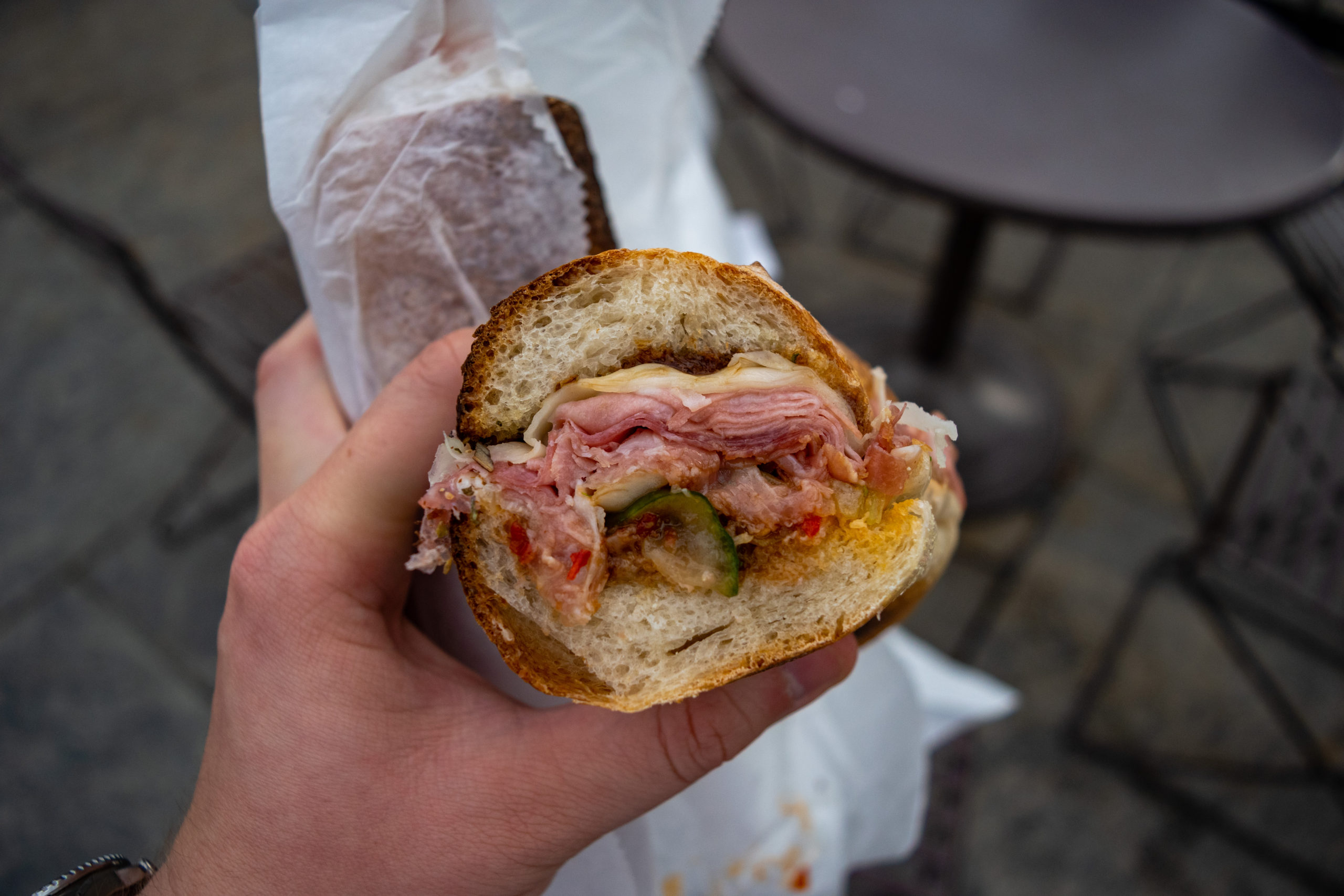 Italian Sandwich from Monica's Mercato - Boston Picnic Guide